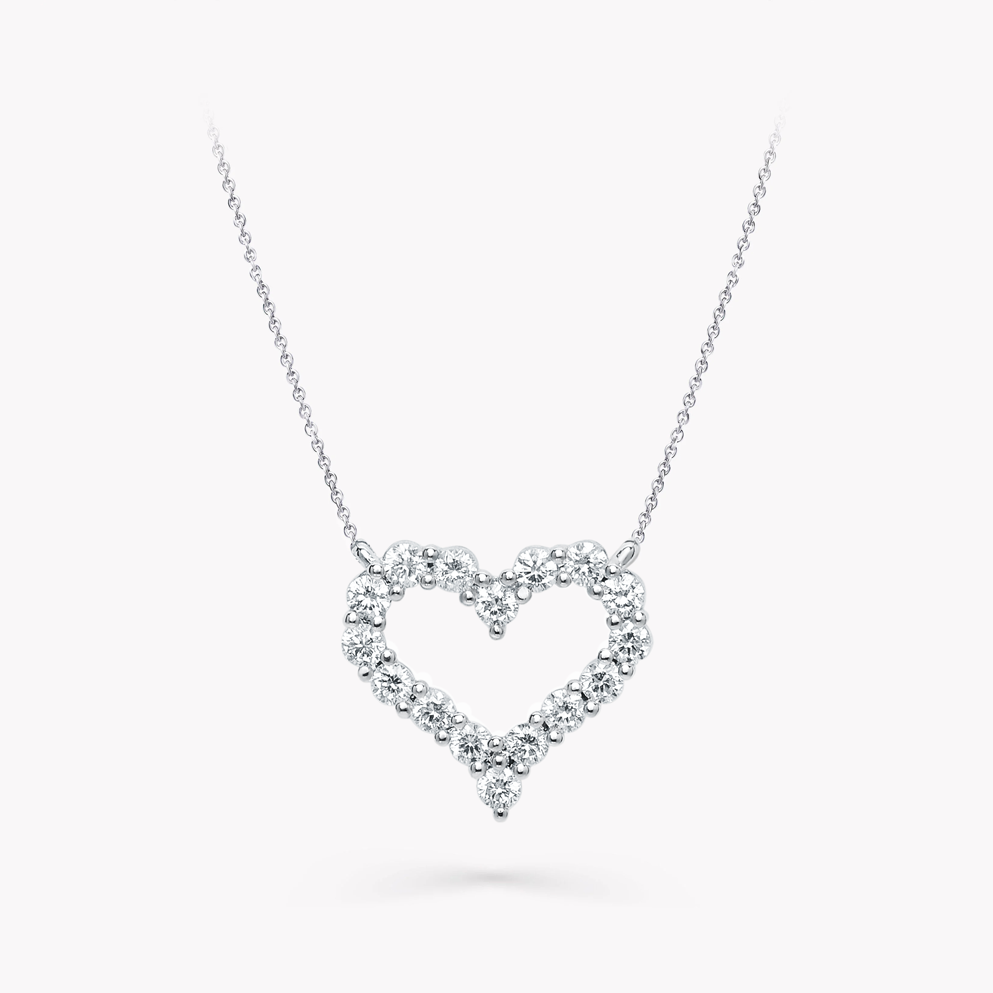 Підвіска серце з натуральними діамантами